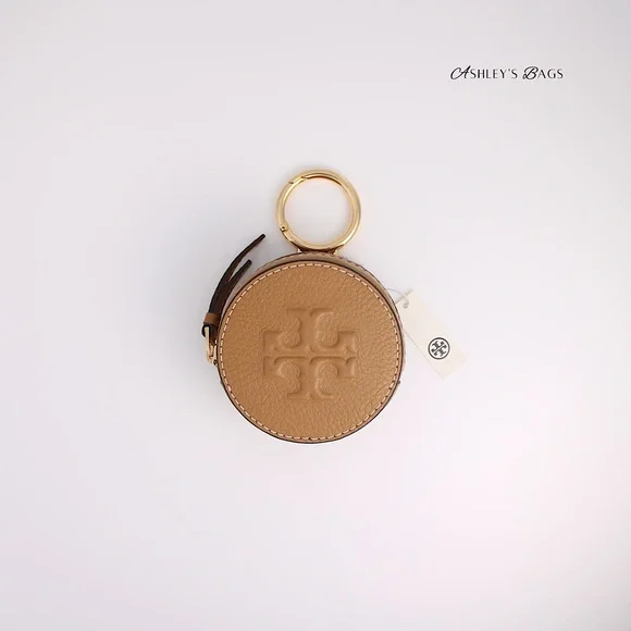 Tory burch coin purse keychain hotsell